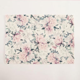 Салфетка на стол Пионы