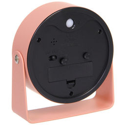 Будильник "GLORIA" 11*4см розовый