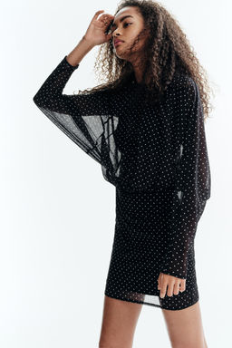 Minivestido estampado - H&m фото 6