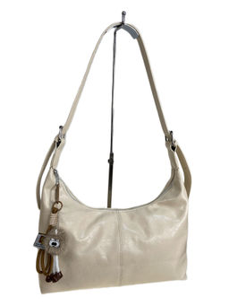 Женская сумка из искусственной кожи, цвет молочный