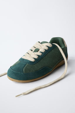 LEATHER TRAINERS - Zara фото 3