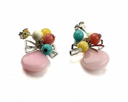 Серьги Nuance PR2920 розовый_серебро