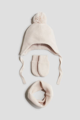 Conjunto de 3 piezas en punto