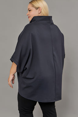 Блуза-туника больших размеров нарядная Б-02