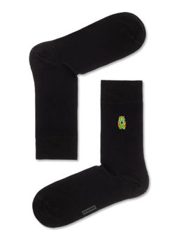 Цена за 2 пары. Носки мужские DIWARI Однотонные хлопковые носки с вышивкой HAPPY - Conte elegant фото 2