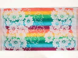 6с103.412ж1 Ромашковый букет (св.радужка) Полотенце махровое 50х90см