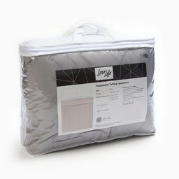 Покрывало 1.5-спальное LoveLife Tufting: Орнамент, 150×220±5 см, микрофайбер, серое