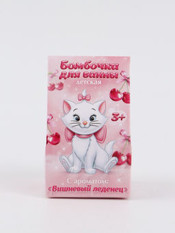 Цена за 2 шт. Бомбочка для ванны детская в коробке, 40 г, «Кошечка»