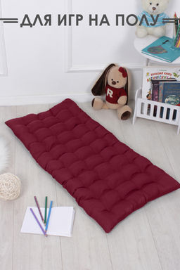 Подушка на стул со спинкой матрас подушка для кресла, 85х42х5 см на резинке и с завязками - Bio-line фото 32