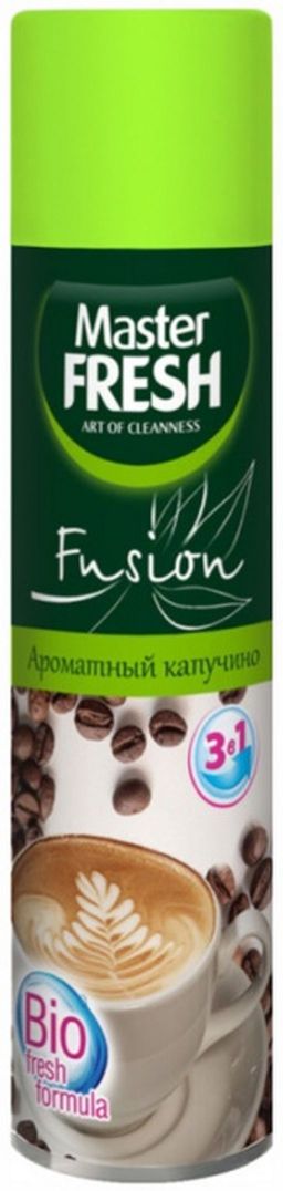 Master FRESH освежитель воздуха 300мл Ароматный капучино