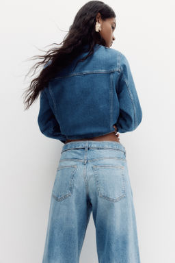 Wide Ultra High Jeans - H&m фото 8