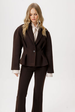 Жакет Pirs 6371 темно-коричневый  фото 6