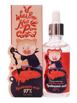 Elizavecca Witch Piggy Hell-Pore Control Hyaluronic Acid 97% Сыворотка с гиалуроновой кислотой  фото 3
