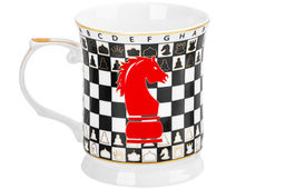 Кружка 400 мл 12,5*9*10 см Ход конем, NEW BONE CHINA - Elan gallery фото 6