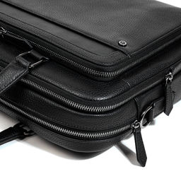 Сумка мужская, кожа, MIRONPAN 98781 Черный