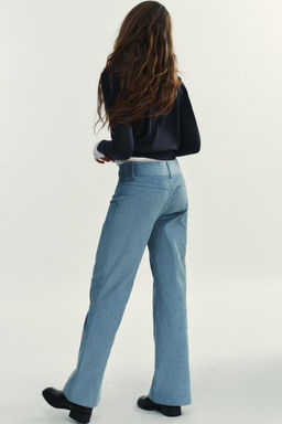 FLARE CORDUROY TROUSERS
