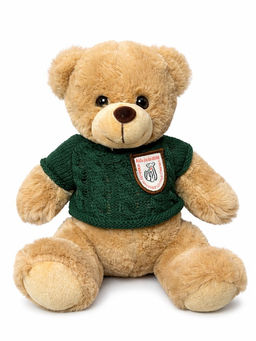 Мишка в красном /зеленом свитере, 20см (Белоруссия)