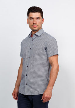 Сорочка мужская короткий рукав GREG 213/109/931/ZS/1  фото 8