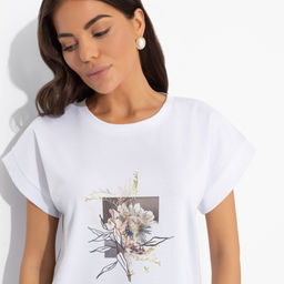 Футболка Оттенок настроения (flowers) - Charutti фото 3