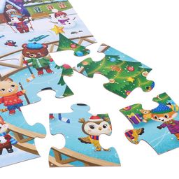 Напольный пазл Новогодний праздник - Puzzle time фото 3