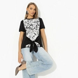 Футболка с декоративными завязками, Икона момента - Charutti фото 13