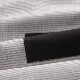 Сумка изо льна двухсторонняя SL HOME Linear bag, 67×35 см