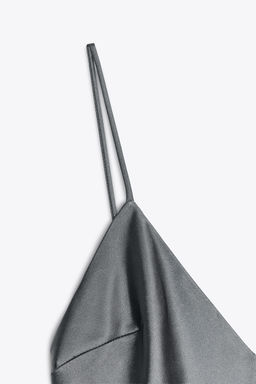 LONG SATIN DRESS - Zara фото 7