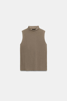 TOP PUNTO FINO CUELLO SUBIDO / Vis?n - Zara фото 4