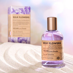 Туалетная вода женская Vegan Love Studio Silk Flowers, 100 мл (по мотивам Eclat d&apos;Arpege (Lanvin)