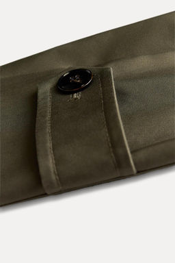 ZW COLLECTION WATER-REPELLENT TRENCH COAT - Zara фото 13