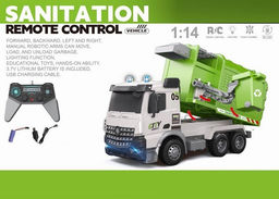 Р/У на аккумул. BeBoy (1:14) "Мусоровоз" (IT109725) свет фар, в коробке 45,3*23,5*13см