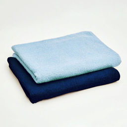 Комплект махровых полотенец Fine Line 2 синих+ 2 голубых, в подарочной корзине - Тейковский хлопчато-бумажный комбинат фото 4