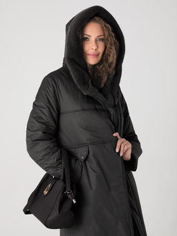 24414 Пальто черный