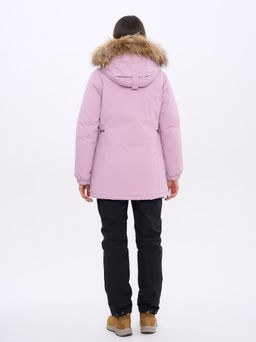 T3442-11 Куртка зимняя парка с капюшоном удлиненная - Strobbs фото 8