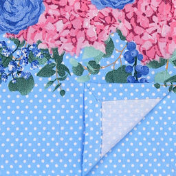 "Левадия" Скатерть 200х145см, длина стола до 160см, на 6-8 персон, хлопок "Премиум" 186г/м2, "Домашняя мода" (Россия)