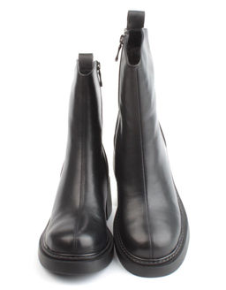 04-M3-L806 BLACK Ботинки зимние женские (натуральная кожа, натуральный мех) - Фабричный китай фото 10