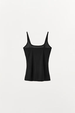 POLYAMIDE STRAP TOP - Zara фото 13