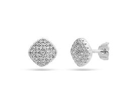 Серьги, куб.циркон., МЦВ2008