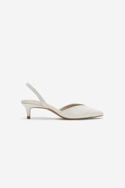 ZAPATO KITTEN PIEL - THE ITEM ZARA WOMAN / blanco  фото 7