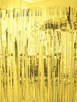 Дождь занавес 100x200 см золото / NGA-15 /уп 10/300/для фотозоны на клейкой ленте - ГалеонТрейд фото 4