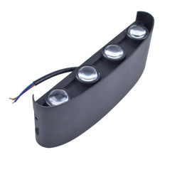 ULU-P20B-8W/4000K IP65 BLACK Светильник светодиодный уличный. Архитектурный накладной. Белый свет (4000K). Корпус черный. TM Uniel