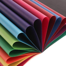 Цена за 6 шт. Бумага цветная А4, 16 листов, 16 цветов, Calligrata, газетная, двусторонняя, на скобе