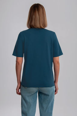 Арт. 3176/10 Футболка женская 44-52 (5 шт) Цвет:изумрудный - Калинка фото 8