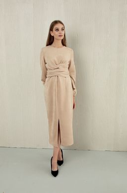 Платье AURA 3148-176 бежевый