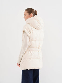 Conso/WDM 230558 - milk Пуховый жилет  фото 4