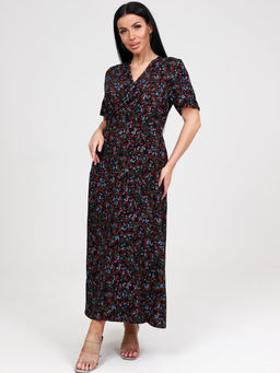 514 ПЛАТЬЕ-ХАЛАТ (Темно-синий)