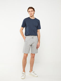 Slim Fit Beli Ba?lama Detayl? Erkek ?ort