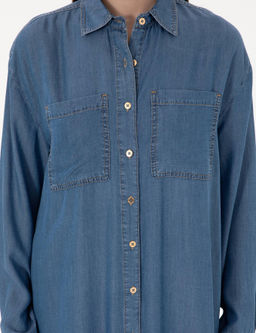 Mavi Comfort Fit Jean Elbise - Pierre cardin фото 5