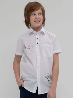 Уценка PELICAN BWCT8107 сорочка верхняя для мальчиков  фото 4