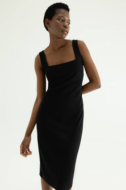 Платье-миди облегающего покроя - Incity фото 9